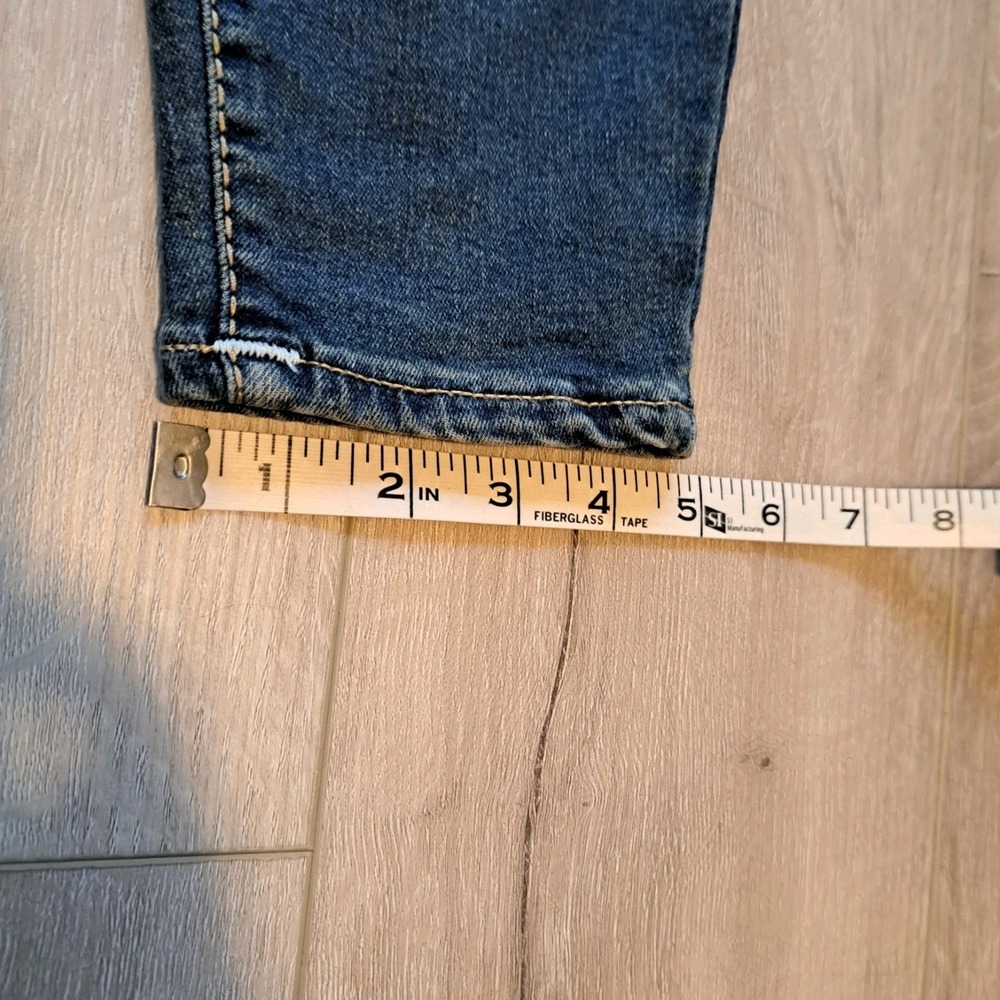 True Religion Jennie Curvy Jeans Womens 28 Blue Mid Rise Super Skinny Stretch - Picture 14 of 14